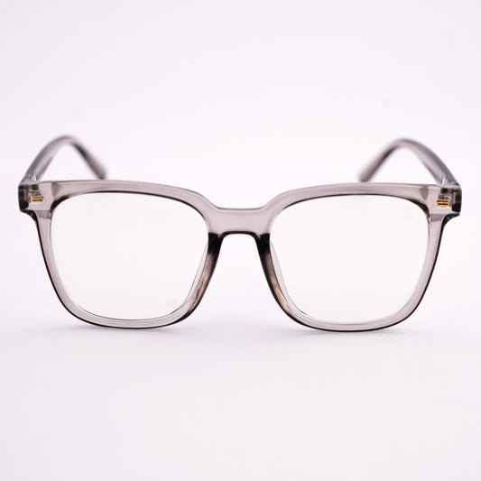 Z'lenso®Elara Grey|Elara- Polycarbonate | Lightweight - Square Optic Frames