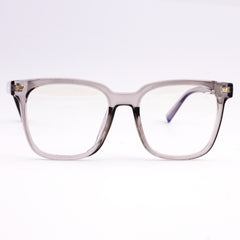 Z'lenso®Elara Grey|Elara- Polycarbonate | Lightweight - Square Optic Frames