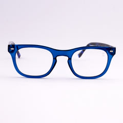Z'lenso®Blue Matrix|Luna-Polycarbonate-Lightweight-Modern| Luxury Square