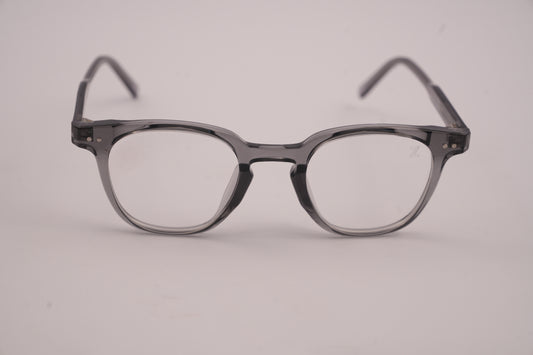 Z'lenso®Grey Pulse|Grey Pulse-UltraLight-Anti Blue-TR90 + Acetate Frame-Round