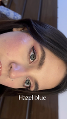 HAZEL BLUE COLORED LENS ZL12