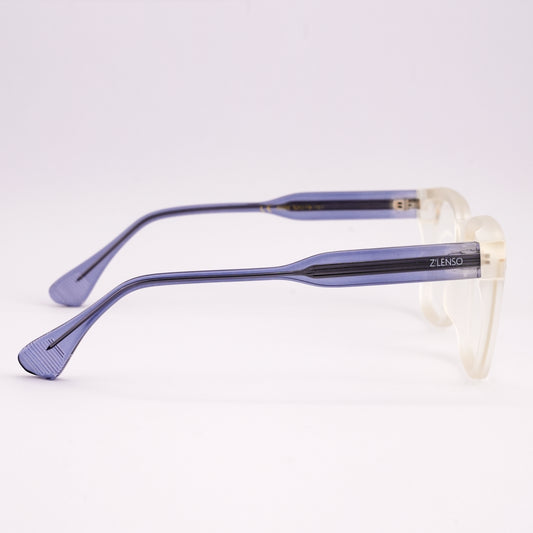 Z'lenso®Indigo Frost-Ultralight- TR90 + Acetate Temple-Square