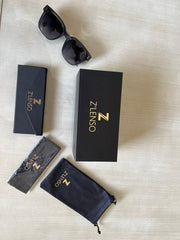 Z'lenso®Titan-UltraLight-Lightweight TR90 +Acetate Frame-Square